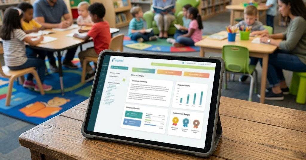 Literacy learning management system