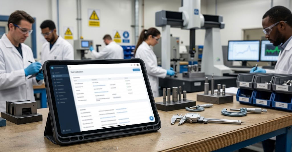 Saas tool calibration management